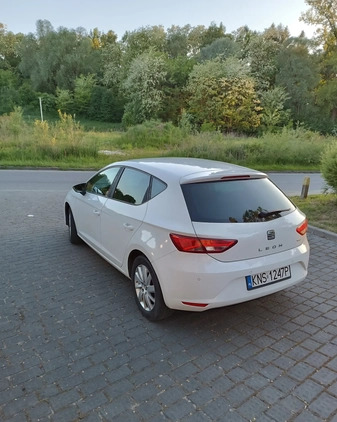 Seat Leon cena 34600 przebieg: 187000, rok produkcji 2014 z Buk małe 46